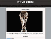 Tablet Screenshot of ketemulagi.com